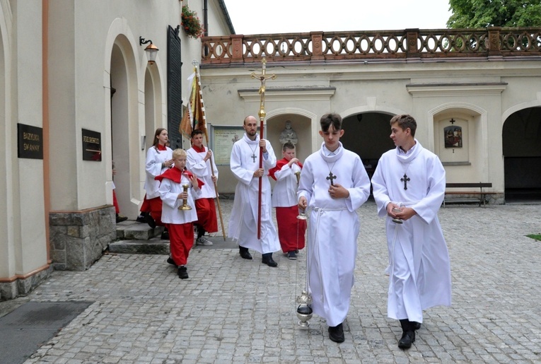 Pielgrzymka LSO na Górę św. Anny