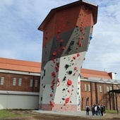 Bytom. Największa zewnętrzna ściana wspinaczkowa w Polsce