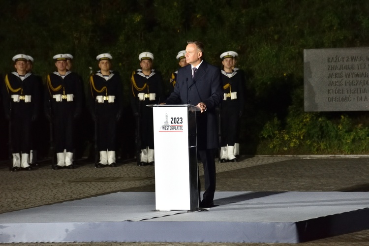 Obchody rocznicowe na gdańskim Westerplatte