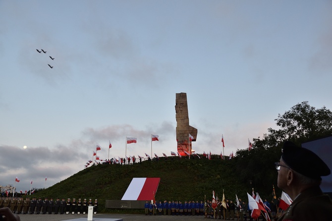 Obchody rocznicowe na gdańskim Westerplatte