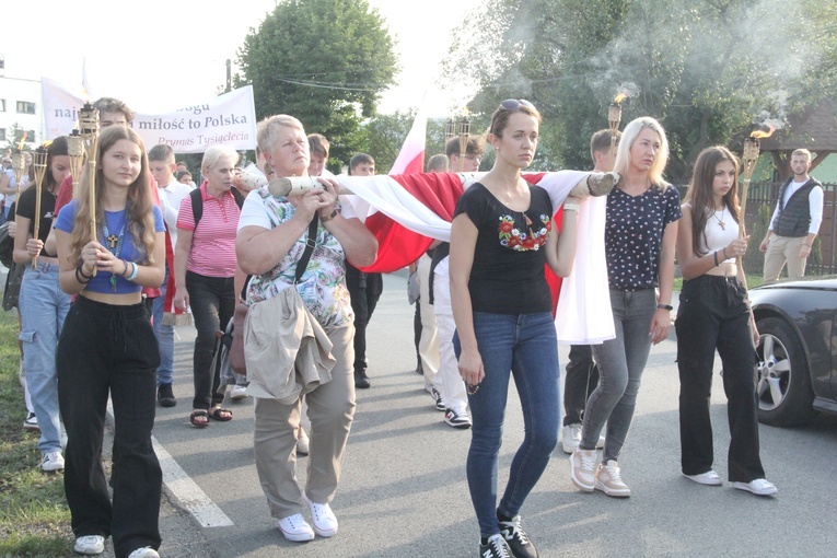 Wielogłowy. Droga Krzyżowa na Górę Kożuch