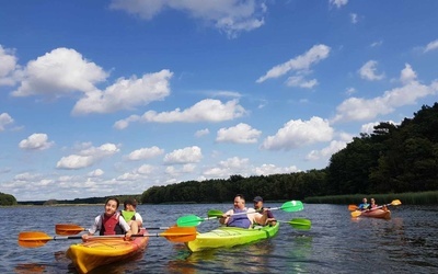 Kajaki na zakończenie wakacji