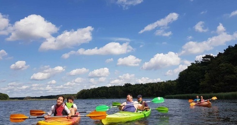 Kajaki na zakończenie wakacji