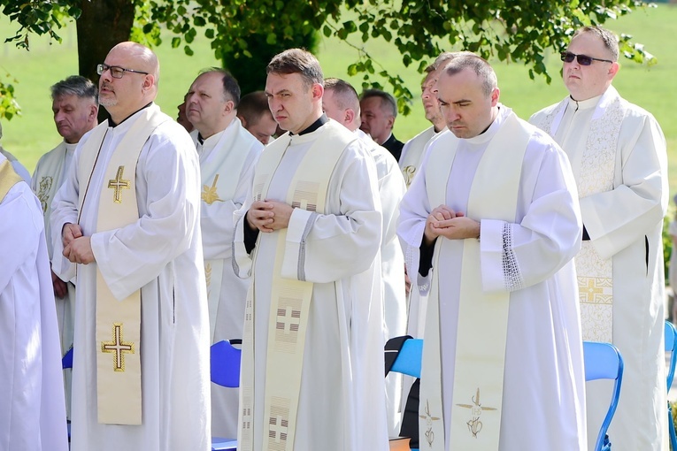 Gietrzwałd. Spotkanie kapłanów warmińskich
