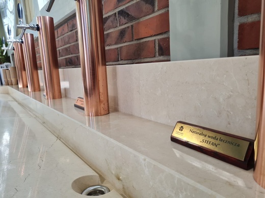 Wyremontowana pijalnia w Uzdrowisku Goczałkowice-Zdrój