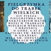 Zaproszenie na uroczystości ku czci MB Trąbkowskiej