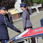 Błogosławieństwo sztandaru policji w Świdwinie