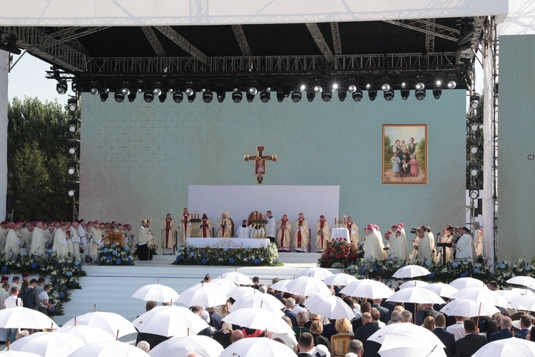 Beatyfikacja rodziny Ulmów w Markowej