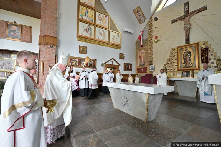 Konsekracja kościoła w Budach Barcząckich