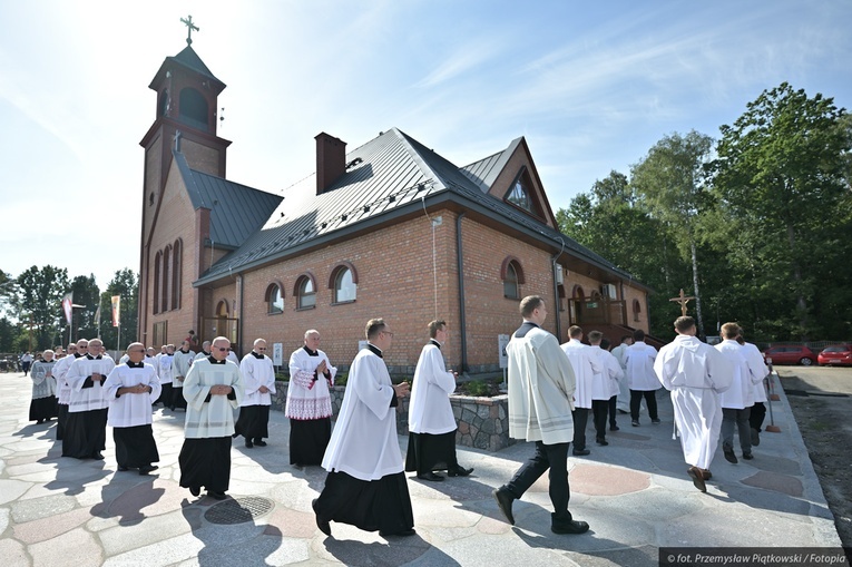 Konsekracja kościoła w Budach Barcząckich