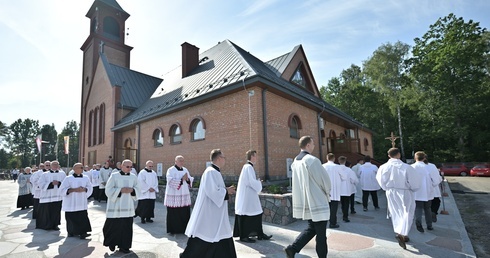 Konsekracja kościoła w Budach Barcząckich