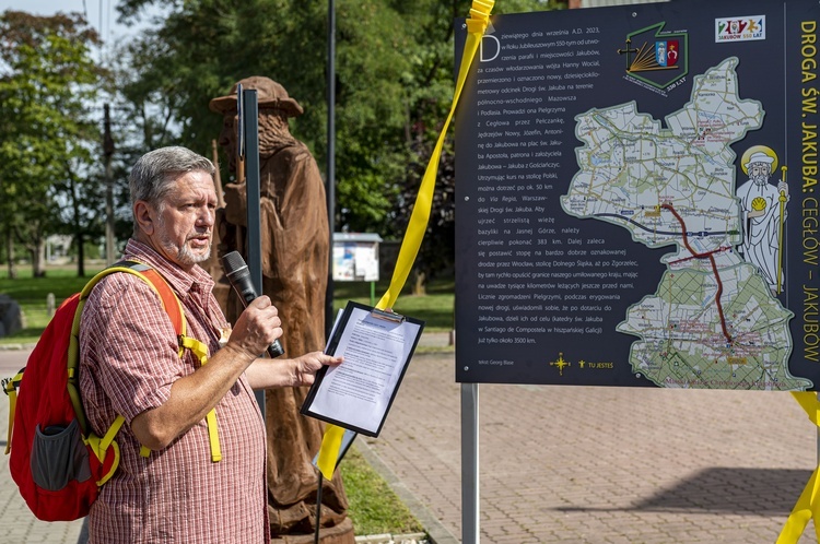 Nowy odcinek Drogi Jakubowej na Mazowszu
