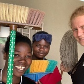 Kasia - pani informatyk na misji w Zambii
