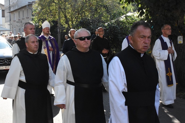 Pożegnanie śp. o. Albina Chorążego OCist.