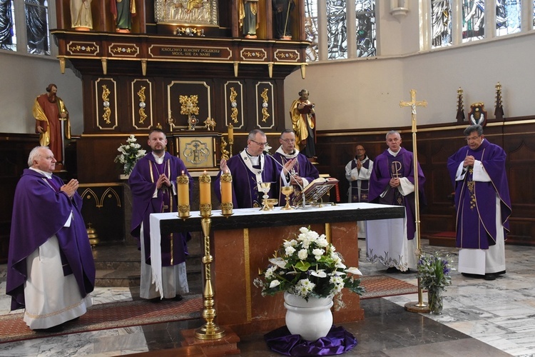 Pożegnanie śp. o. Albina Chorążego OCist.