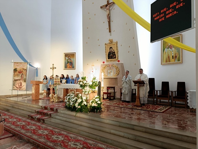 Nabożeństwo fatimskie w Gródku nad Dunajcem