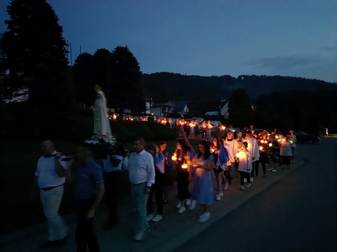 Nabożeństwo fatimskie w Gródku nad Dunajcem