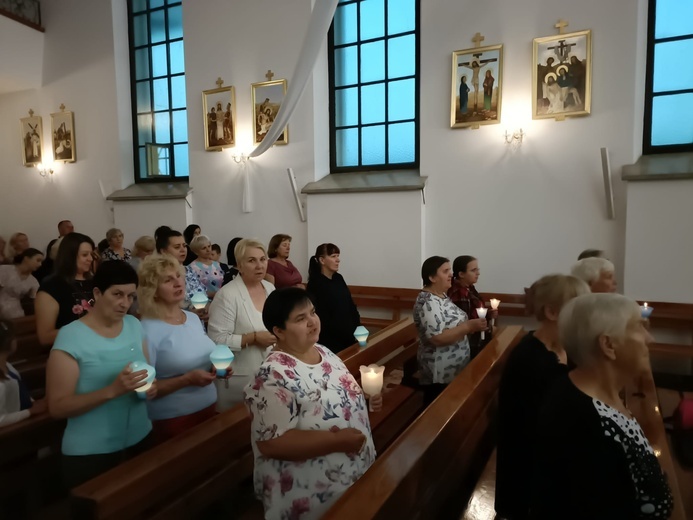 Nabożeństwo fatimskie w Gródku nad Dunajcem