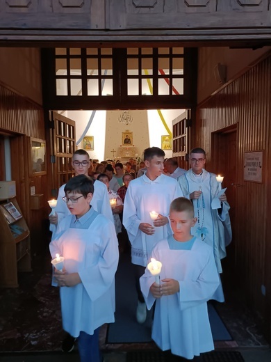 Nabożeństwo fatimskie w Gródku nad Dunajcem