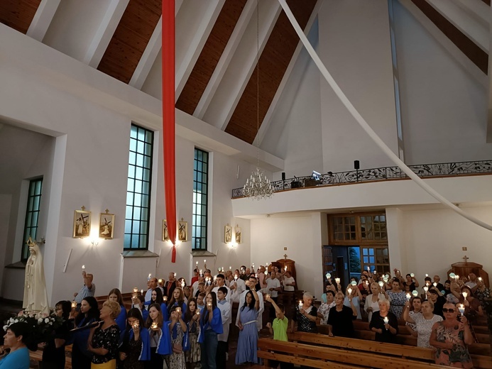 Nabożeństwo fatimskie w Gródku nad Dunajcem