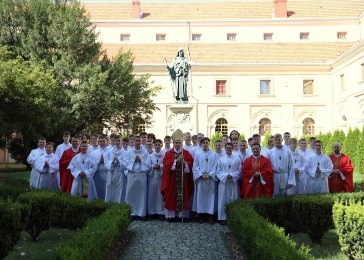 Błogosławieństwo ceremoniarzy i animatorów
