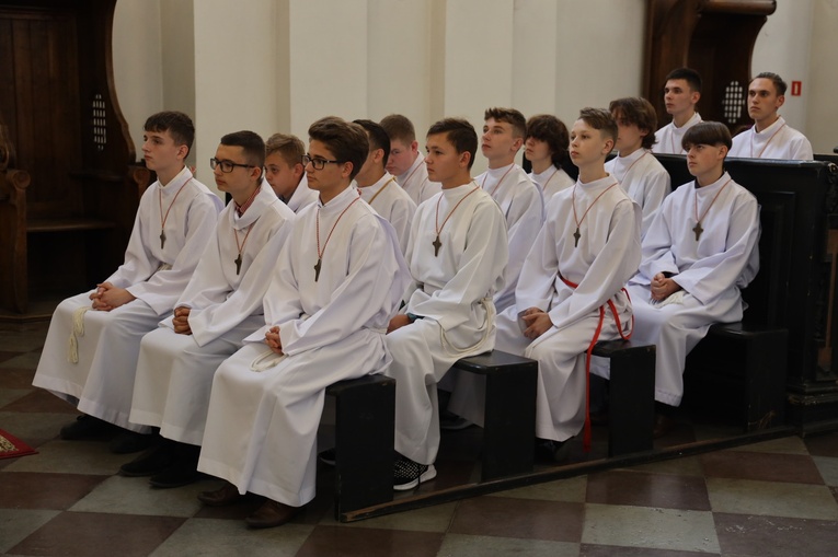 Błogosławieństwo ceremoniarzy i animatorów