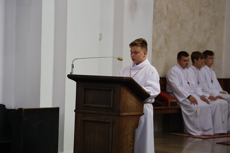 Błogosławieństwo ceremoniarzy i animatorów