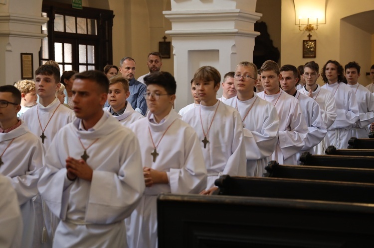 Błogosławieństwo ceremoniarzy i animatorów