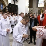 Wręczenie krzyży ceremoniarza