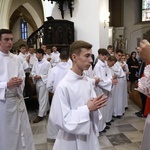 Wręczenie krzyży ceremoniarza