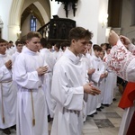 Wręczenie krzyży ceremoniarza