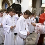 Wręczenie krzyży ceremoniarza