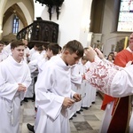 Wręczenie krzyży ceremoniarza