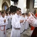 Wręczenie krzyży ceremoniarza