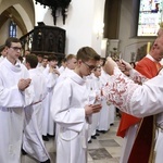 Wręczenie krzyży ceremoniarza