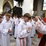 Wręczenie krzyży ceremoniarza