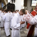 Wręczenie krzyży ceremoniarza