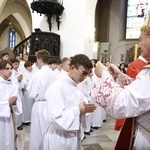 Wręczenie krzyży ceremoniarza