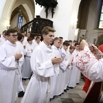 Wręczenie krzyży ceremoniarza