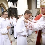 Wręczenie krzyży ceremoniarza