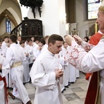 Wręczenie krzyży ceremoniarza