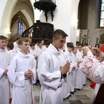 Wręczenie krzyży ceremoniarza