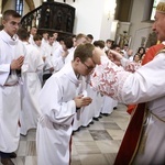 Wręczenie krzyży ceremoniarza