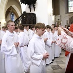 Wręczenie krzyży ceremoniarza