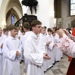 Wręczenie krzyży ceremoniarza