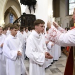 Wręczenie krzyży ceremoniarza