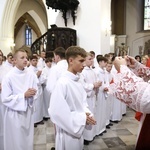 Wręczenie krzyży ceremoniarza