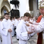 Wręczenie krzyży ceremoniarza