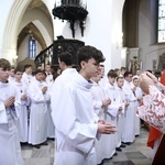 Wręczenie krzyży ceremoniarza