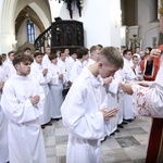 Wręczenie krzyży ceremoniarza